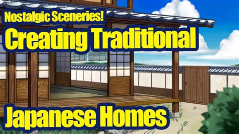 Nostalgic Sceneries! Illustrating Traditional Japanese .